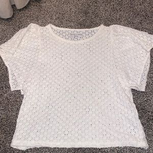 Madewell Crochet Top